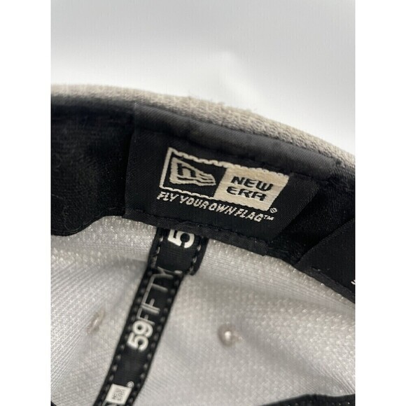 New Era Gray and Red Philadelphia Phillies Baseball Cap - Size 7 Stars USA Rare - Picture 7 of 8